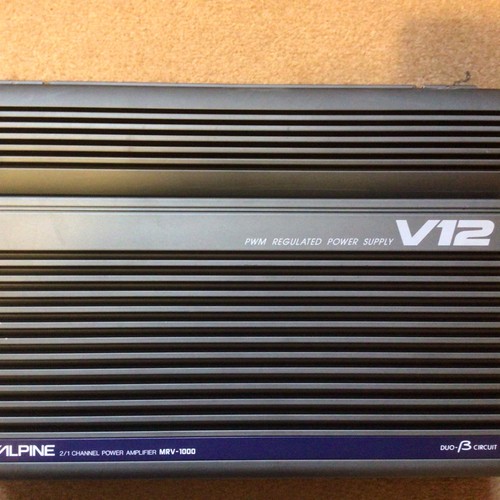 Alpine mrv 1000 - mrv-1000, 2/1channel