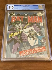 Batman 251 CGC 8.0 OW/White