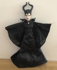 Disney Maleficent 12” Doll Angelina Jolie Evil Villain Jakks Pacific No Shoes
