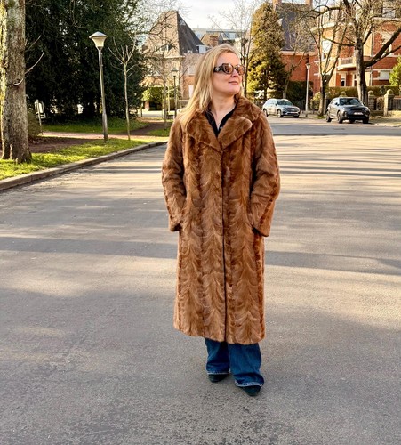 Luxury vintage golden mink - vintage,