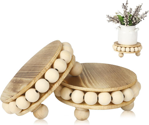 Wood risers for - for, 4-inch