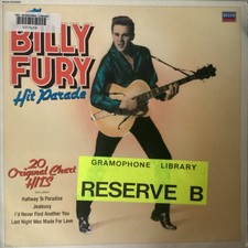 BILLY FURY BBC GRAMOPHONE