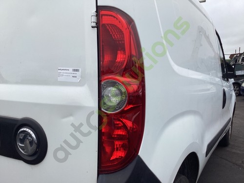 Vauxhall combo mkiii - mkiii, rear