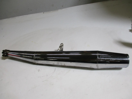 Exhaust silencer left - , moto