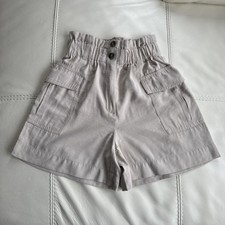 H&M Ladies Beige Paperbag