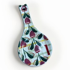 Anthropologie Spoon Rest Ceramic / Letter I/New
