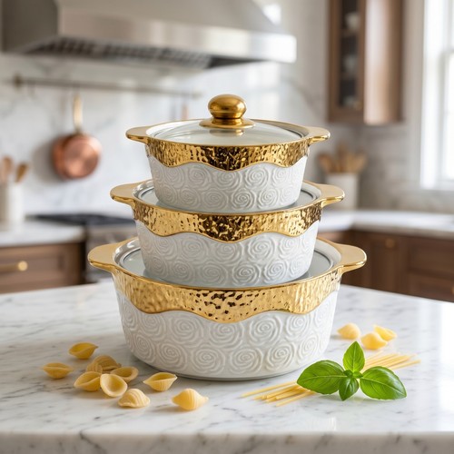 3pcs ceramic bowl - 3pcs, glass
