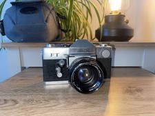 Petri Ft  SLR Camera with Petri 55mm 1:1.8 Lens & Bag - Tested & Working (mint)
