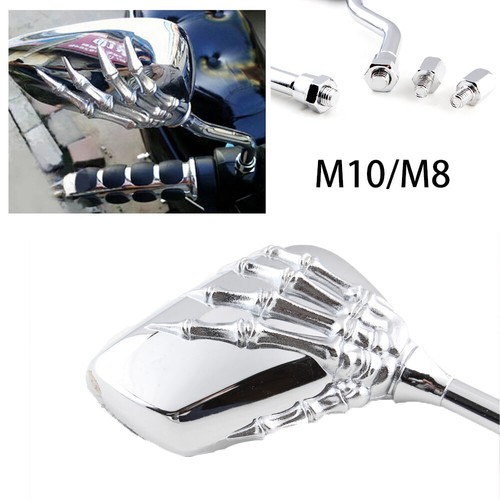 Pair 10mm universal chrome - 1,