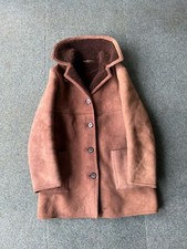 Antartex Vintage Sheepskin Coat Made In Scotland Medium Pit To Pit 22 Inch