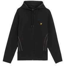 LYLE & SCOTT TAPE BLACK ZIP UP