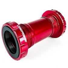 Uberbike BSA 30 68/73mm MTB/Road Bottom Bracket - Red