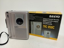 Sanyo TRC-850C Talk Book Compact Cassette Recorder with Box - VAS Feature 