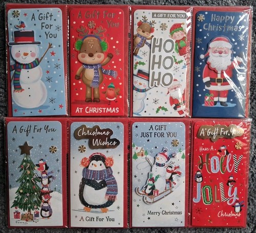 Christmas money wallets - christmas,