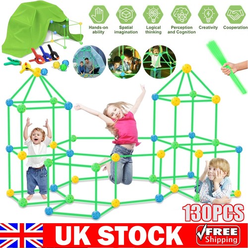 130pcs set fort building for - building,