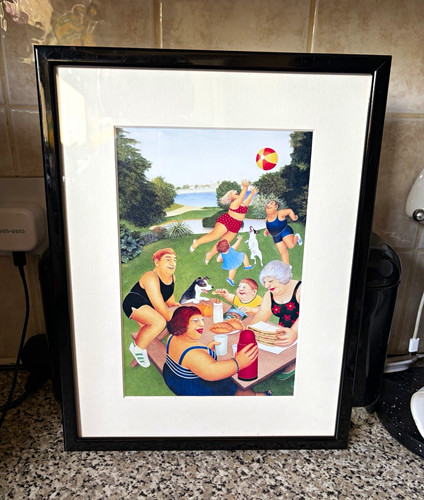 Extremely rare vintage framed - vintage,