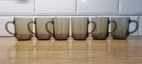 Vintage arcoroc france smoked - arcoroc,