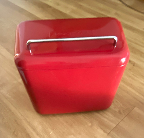 Red typhoon bread bin