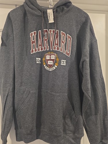 Harvard gray hoodie - harvard, sweater