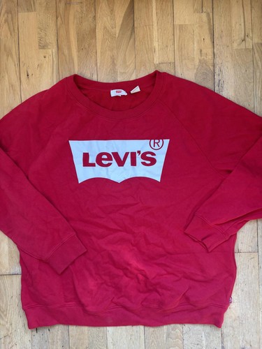 Mens levi red logo - red,