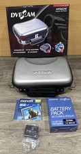 HITACHI DVDCAM Accessory Kit DVD-R Maxell 30 Min Case Battery DZ-BP7SW NEW
