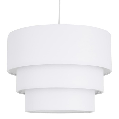 Modern white ceiling light - white,