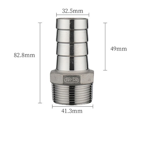 304 stainless steel male - stainless,