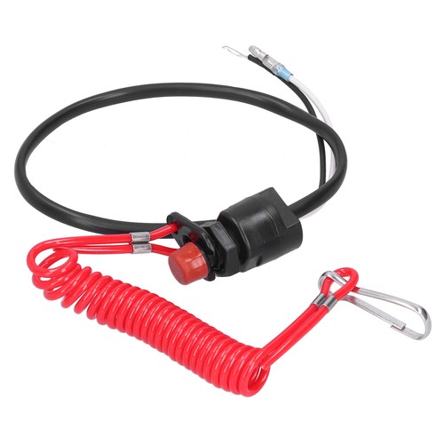 Outboard kill switch - outboard, lanyard