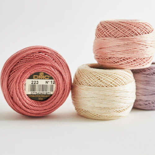 Dmc pearl cotton size - size, coton