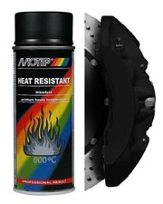 MATT BLACK Brake Caliper Paint Spray Aerosol 400ml (CP/4031) Motorbike S2