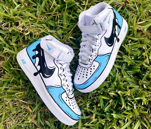 Air force mid custom shoes - 1,