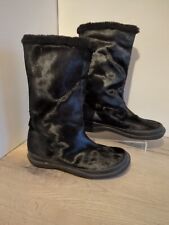 Fur Boots Made By Buffalo- Black- Size 39EU- Size 6 UK- Great Quality- Made...