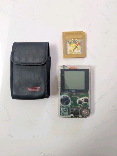 Nintendo gameboy pocket clear - gameboy,