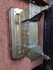 An Exceptionally Rare 19th CenturyBrass Stately Home InkStand/Pen Rest/Desk Tidy