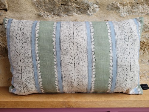 Linwood dimity stripe fabric - linwood,