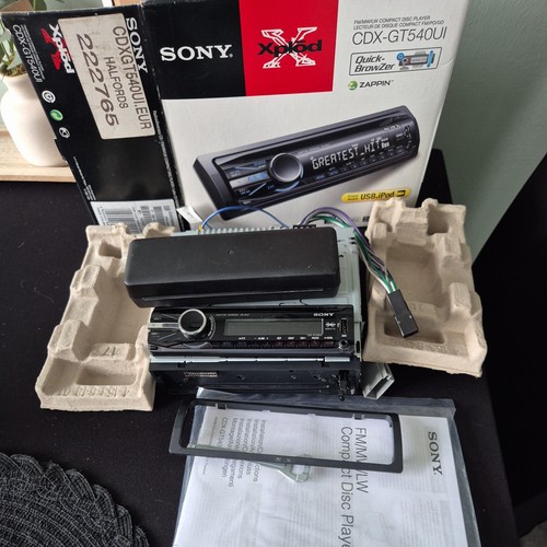 Sony xplod cdx gt540ui car - sony,
