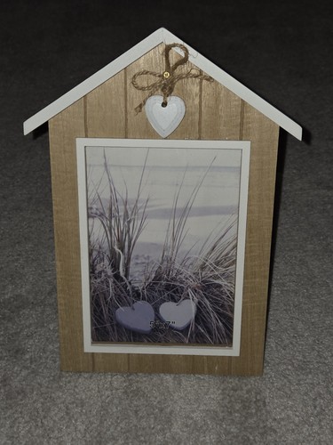 Beach hut love - love, heart