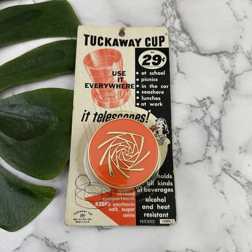 Tuckaway cup vintage 70s - tuckaway,