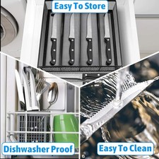 6x Steak Knives Stainless