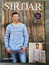 Sirdar Knitting Pattern: Mens