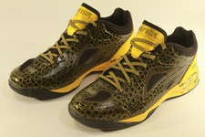 Exclusive AND1 L2G Philosophy Basketball Shoes Gold Black Yellow Men`s US size 9