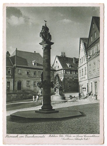 Postcard kronach the - postcard,, in