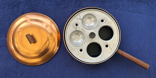 Vintage copper pot - copper, with