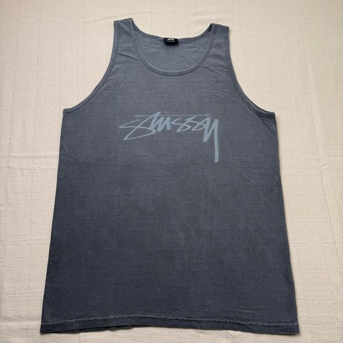 Stüssy logo sleeveless - stüssy, og