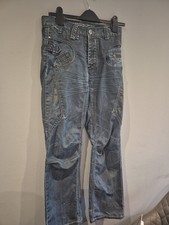 Eto Men’s Dark Wash Straight Leg Jeans 28 Short