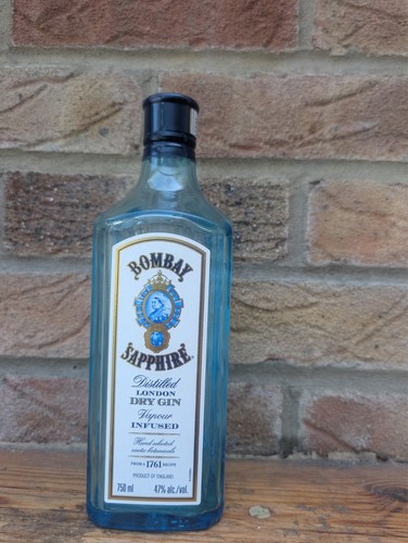 Bombay sapphire gin bottle - sapphire,