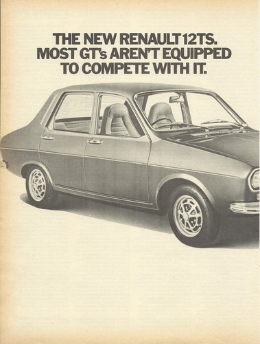 Renault 12ts original 1973 - original,