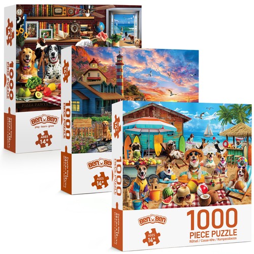 Pack 1000 pieces - pack,