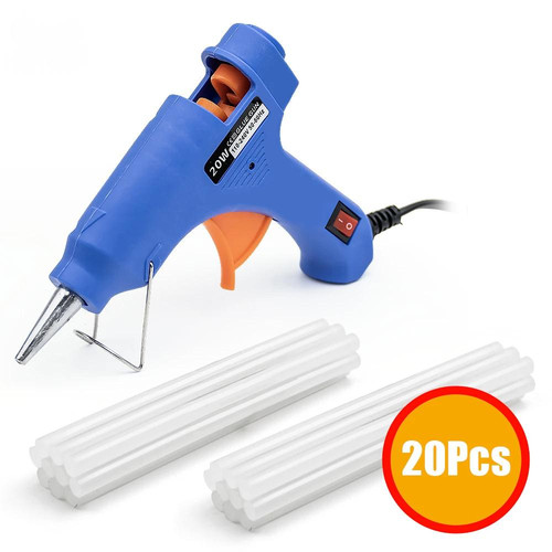 Hot melt glue gun with - melt,