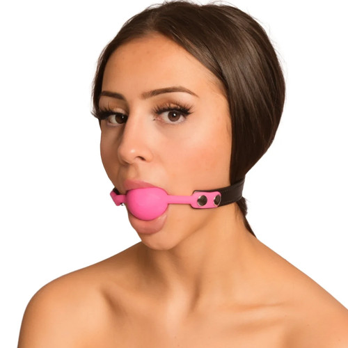 Black pink ball - &, mouth